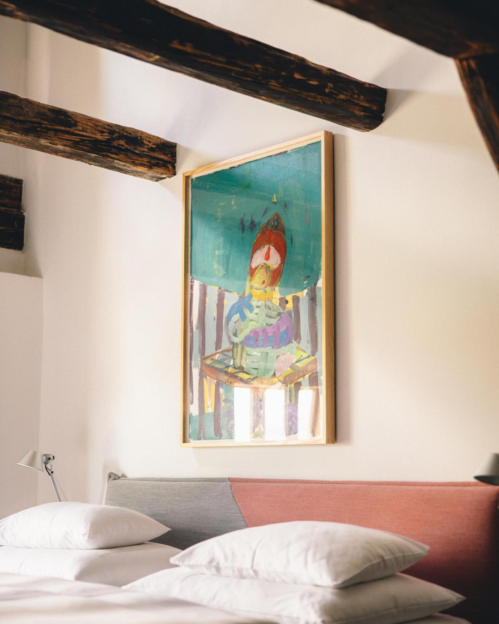 Kai 36 - Hotel Zwischen Fels Und Fluss Graz Zewnętrze zdjęcie A painting by the artist